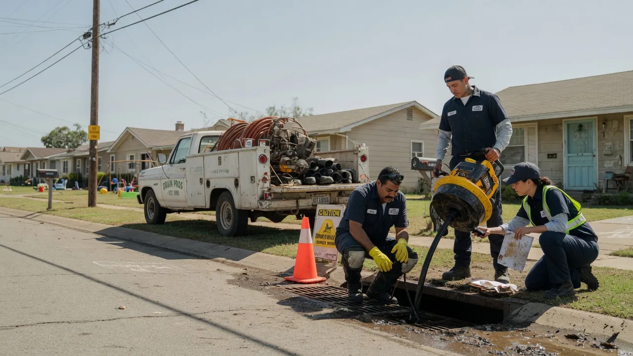 Drain Cleaning in Sweet Home, TX near me